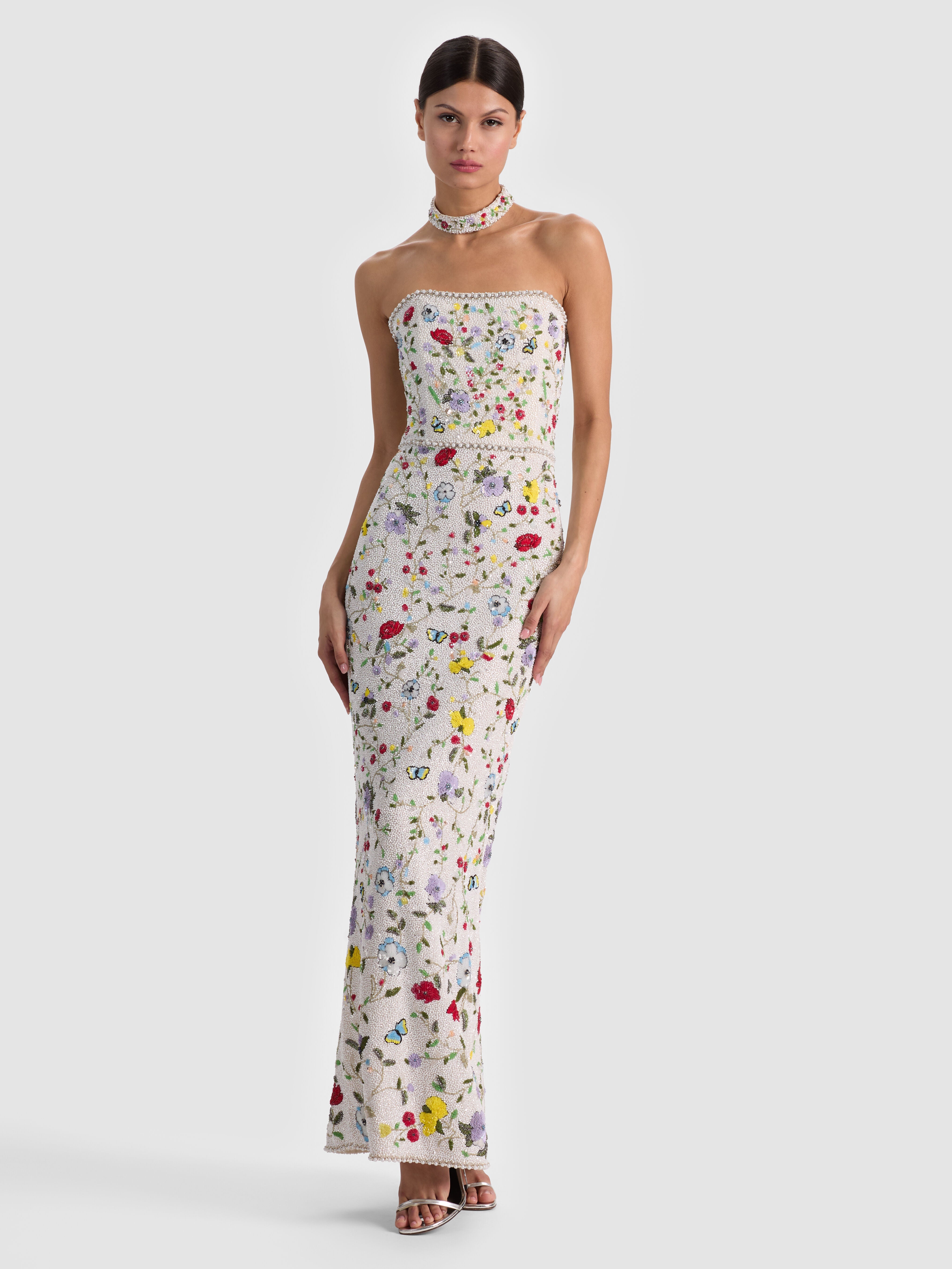 GEORGIE EMBELLISHED GOWN