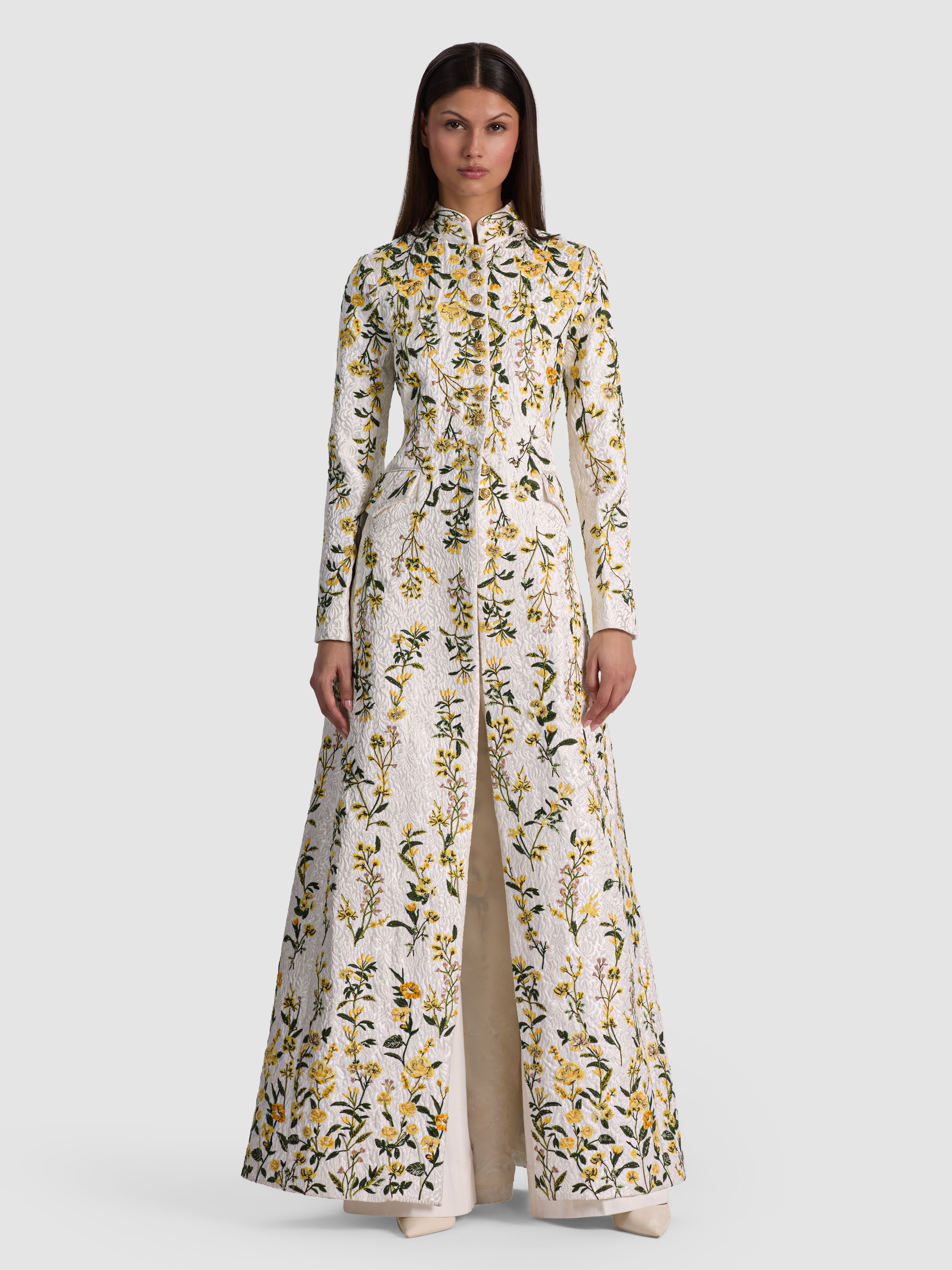 WINN EMBELLISHED LONG JACKET