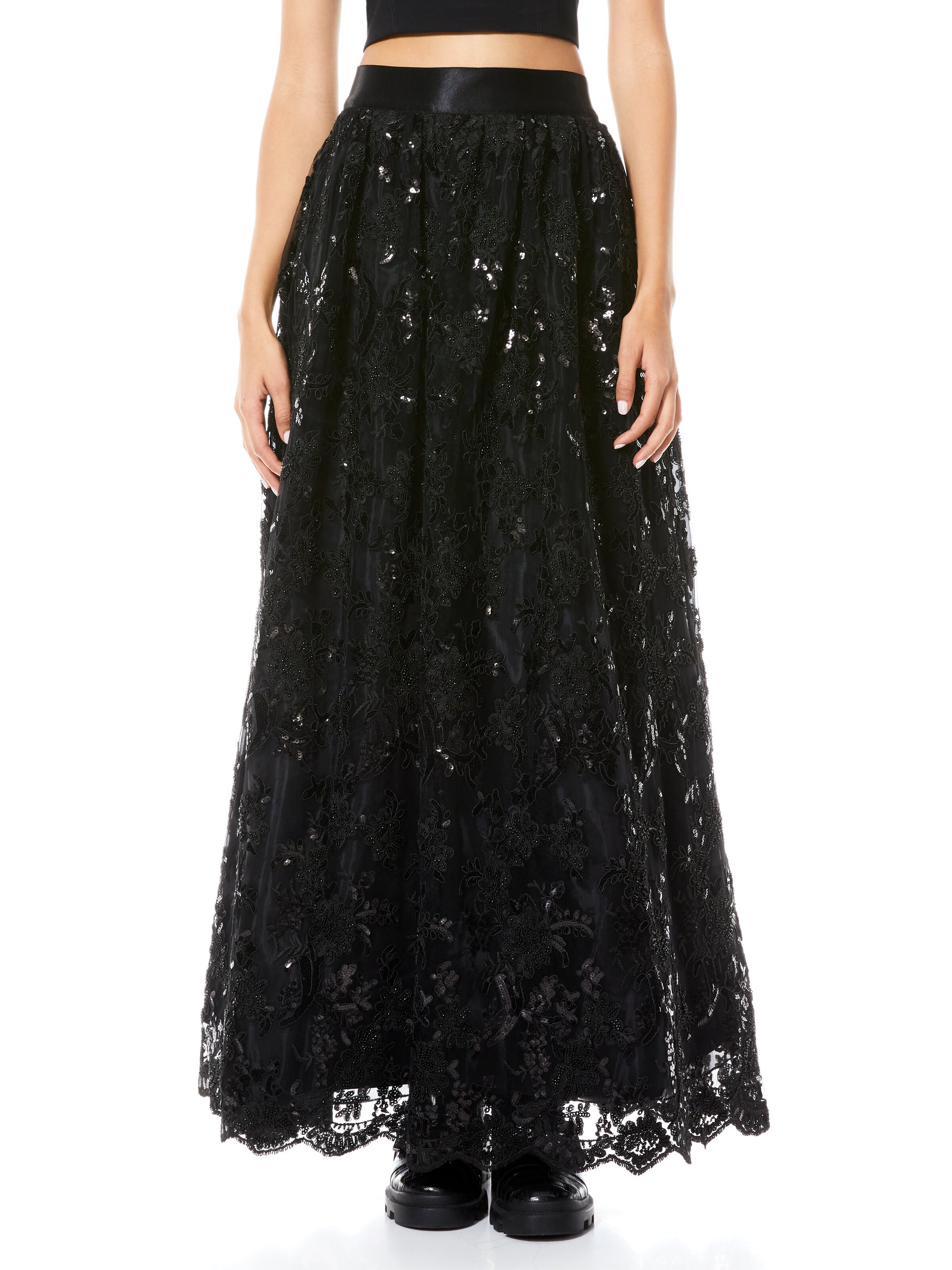 TINA EMBELLISHED BALLGOWN SKIRT