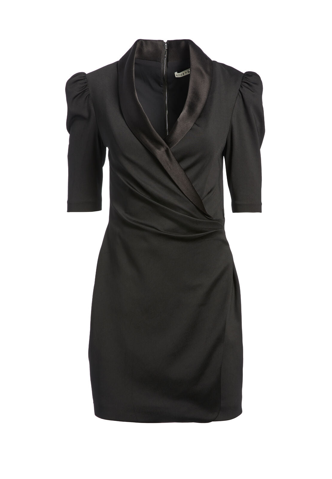 REMI PLUNGING V-NECK DRESS