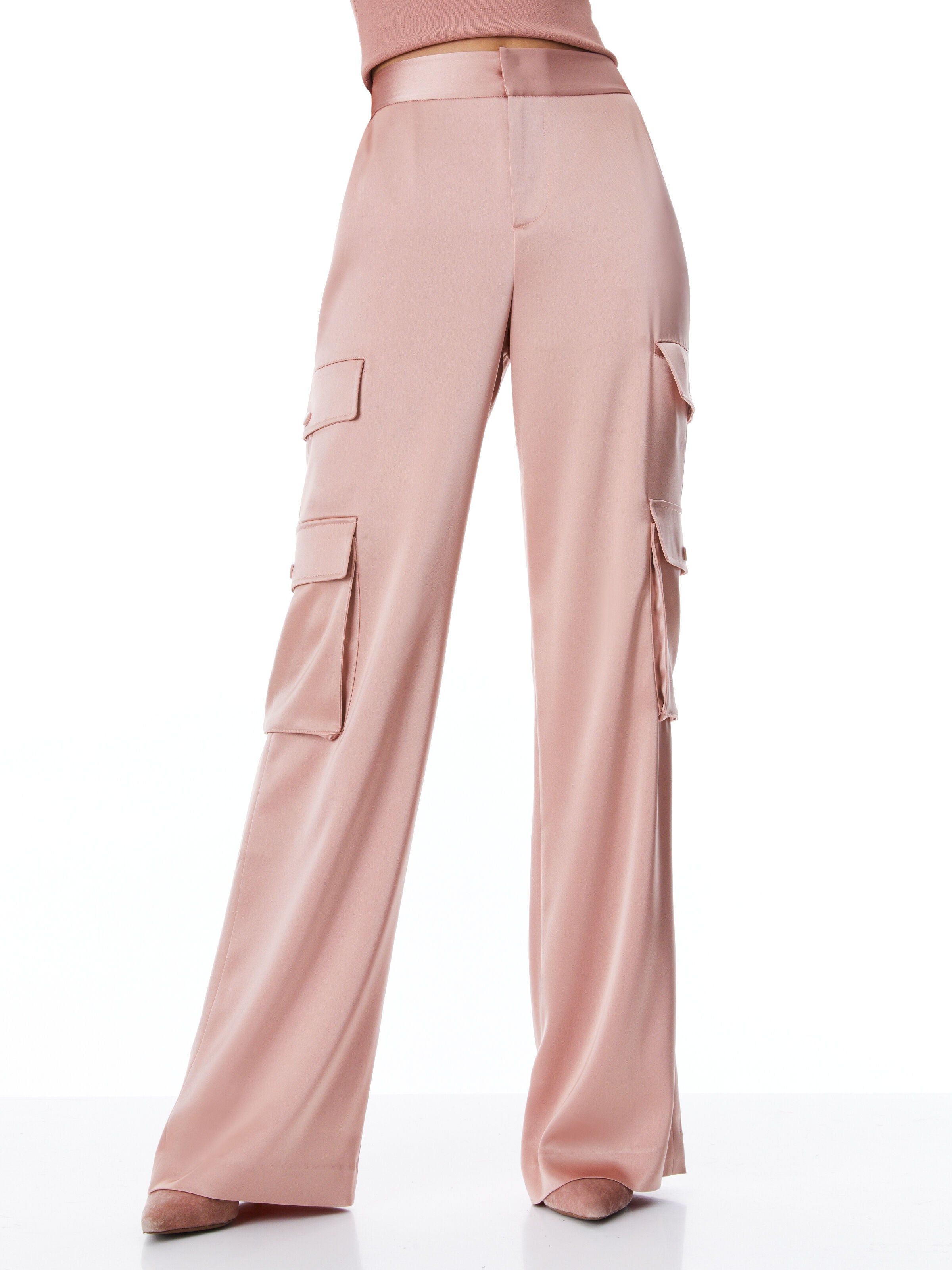 HAYES HIGH WAISTED WIDE LEG CARGO PANT