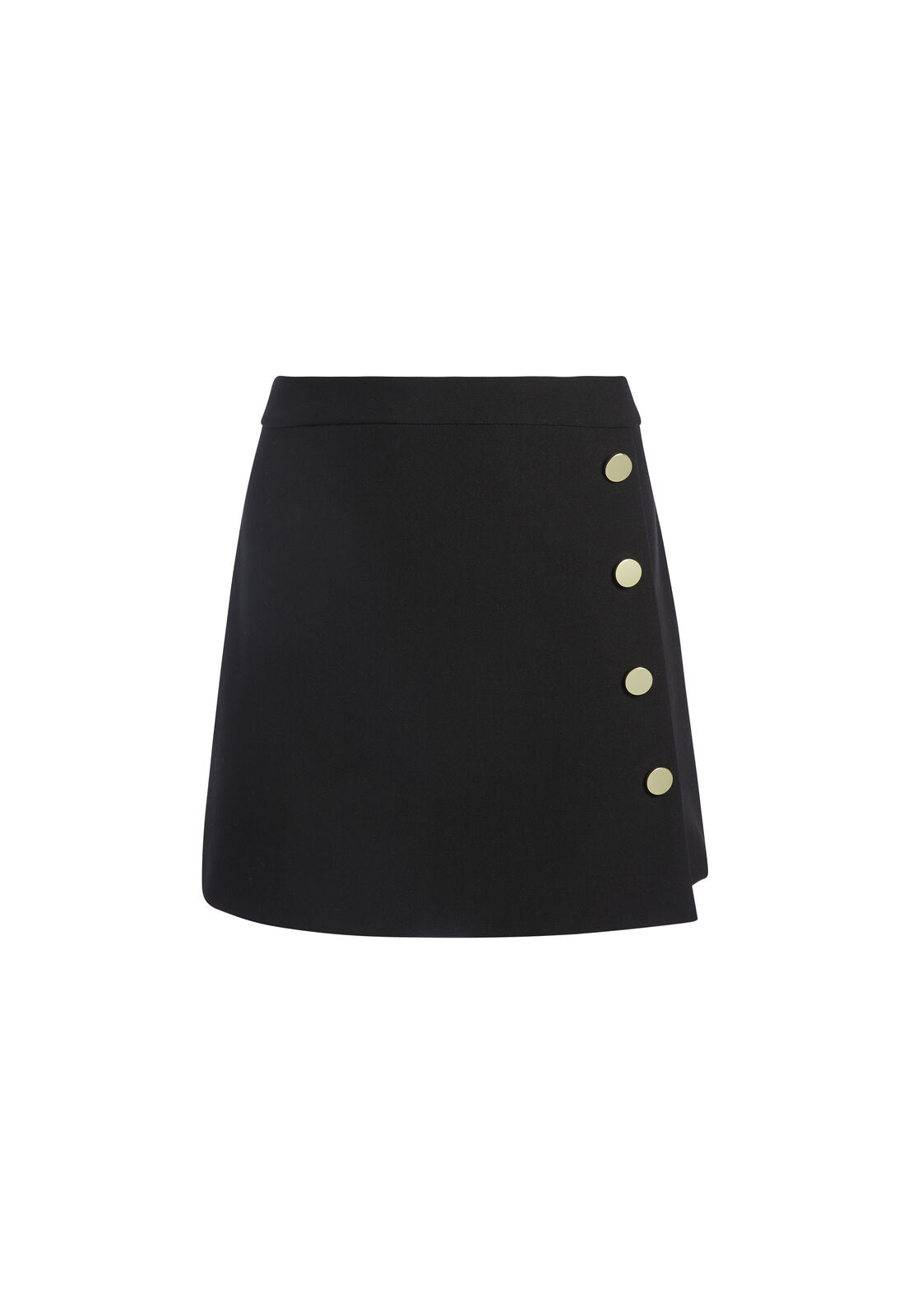 SHERILYN WRP FR BUTTONED SKORT