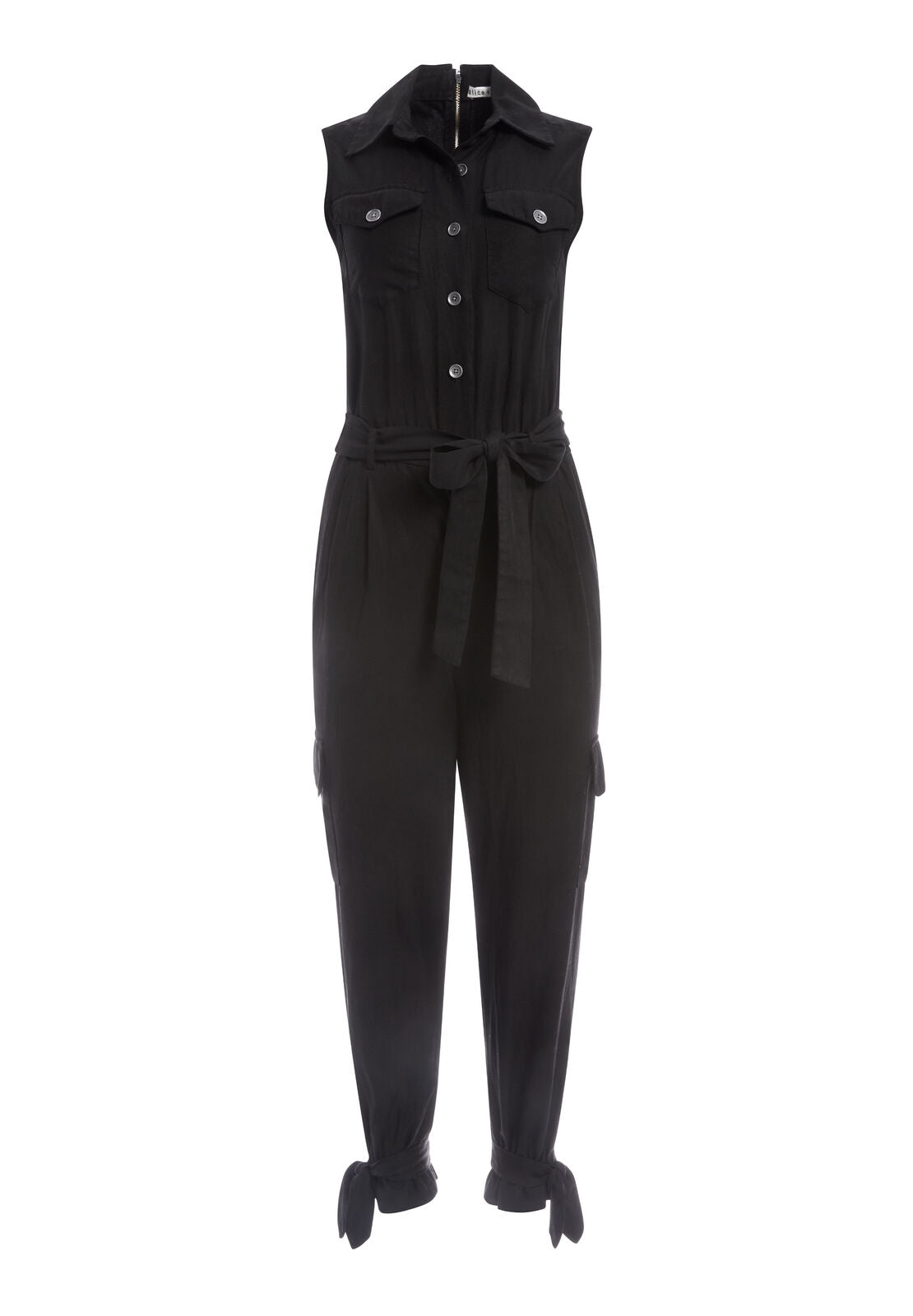 KAI SLEEVELESS CARGO JUMPSUIT