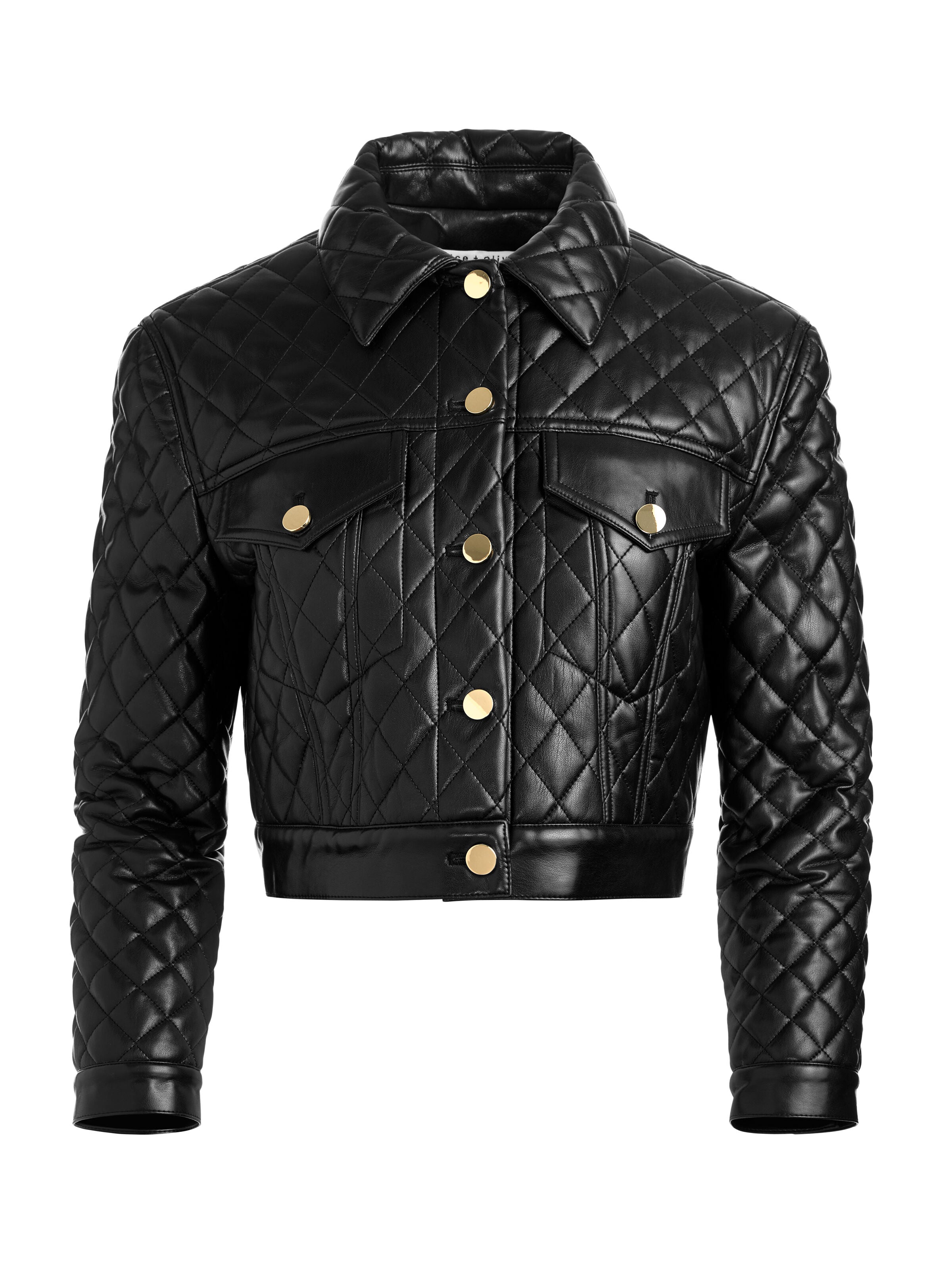 CHLOE VGN QUILTED BOXY CRP JACKET