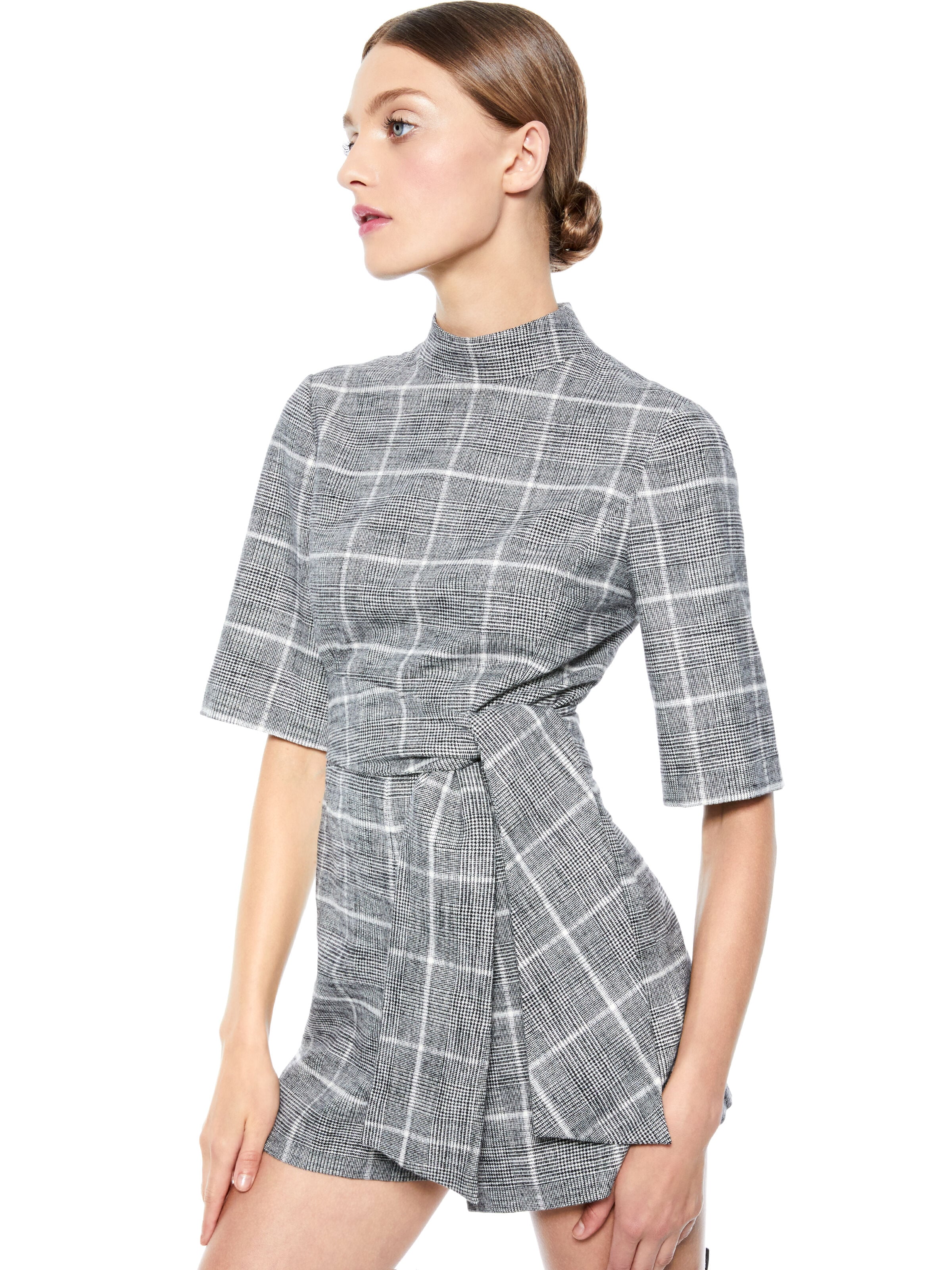 VIRGIL MOCK NECK ROMPER
