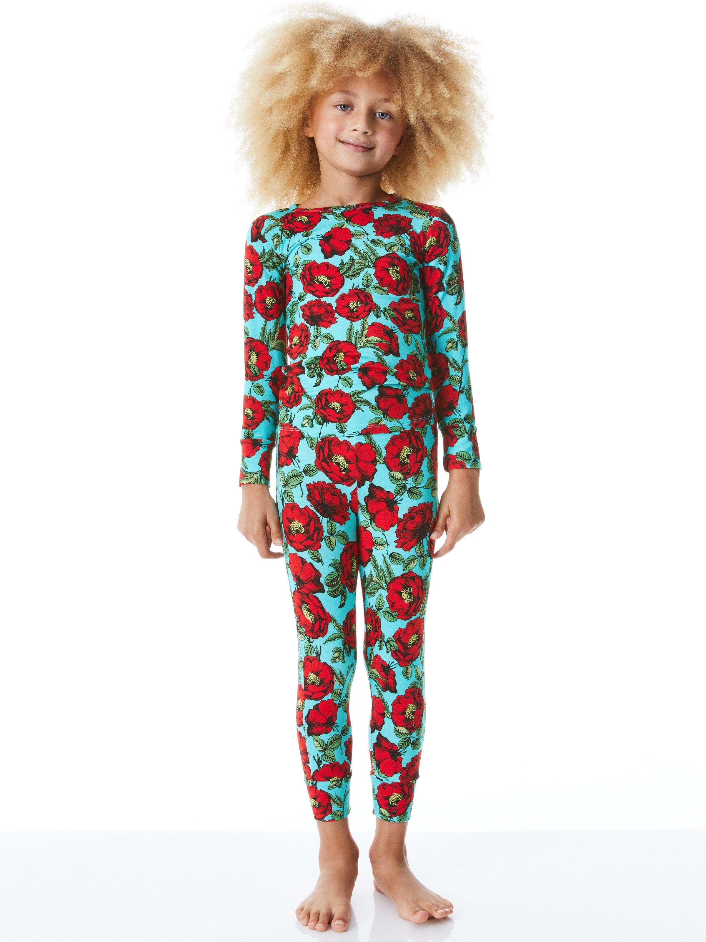 POSH PEANUT X A+O CHILDREN'S PAJAMA SET