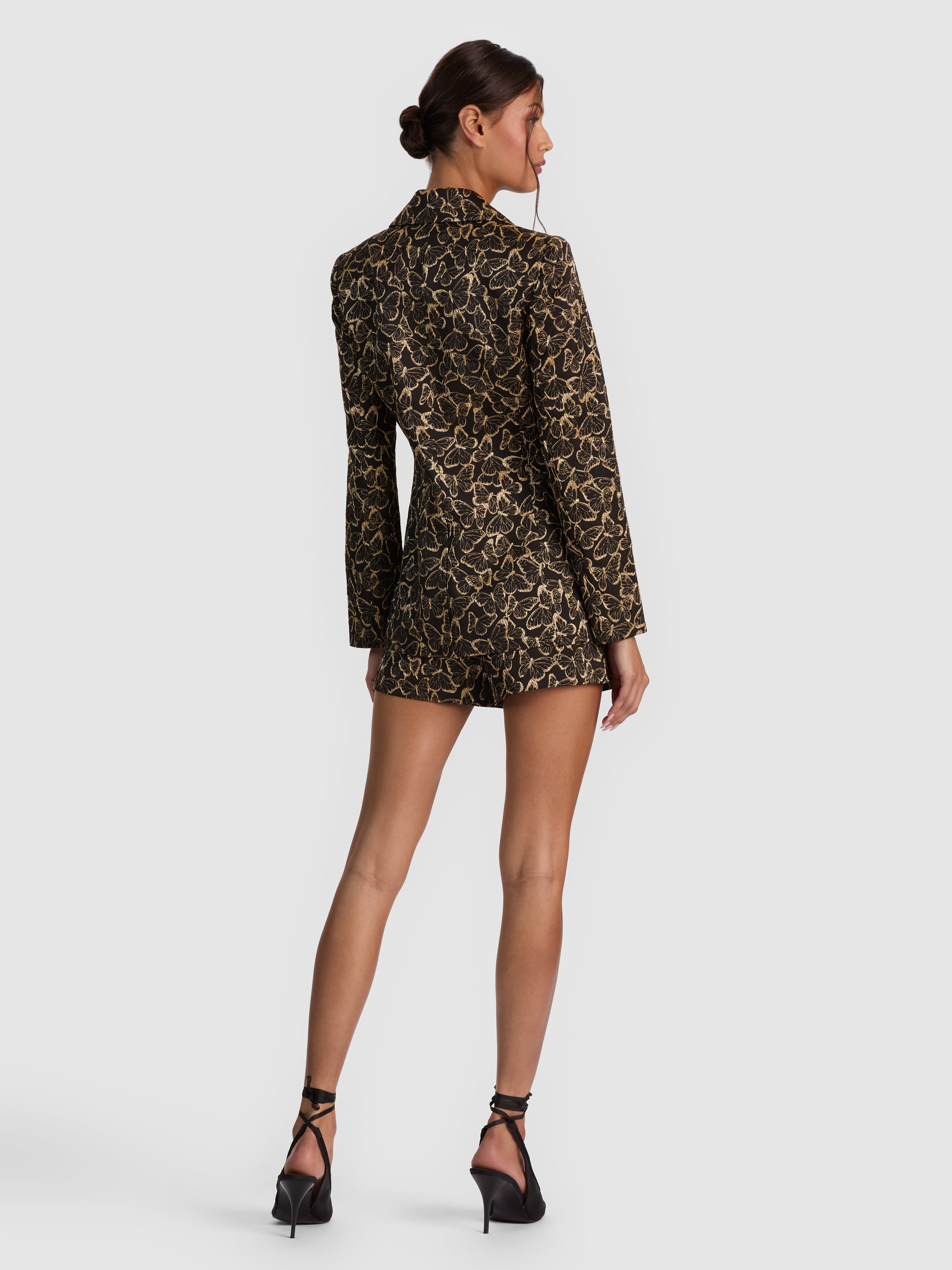 MACEY FITTED BLAZER-ALICE + OLIVIA