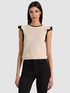 AMITY POINTELLE TANK-ALICE + OLIVIA