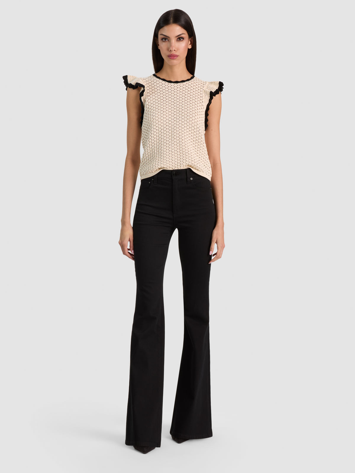 AMITY POINTELLE TANK-ALICE + OLIVIA