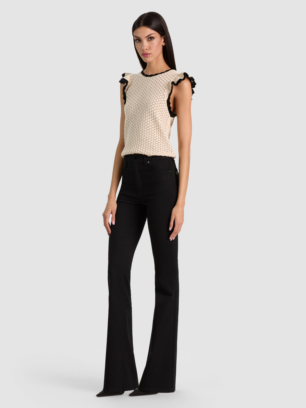 AMITY POINTELLE TANK-ALICE + OLIVIA