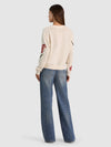BRADLEY INTARSIA SHORT CARDIGAN-ALICE + OLIVIA