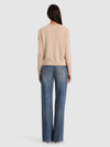 CAROLEE CASHMERE PULLOVER-OATMEAL HEATHER-ALICE + OLIVIA