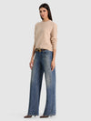 CAROLEE CASHMERE PULLOVER-OATMEAL HEATHER-ALICE + OLIVIA
