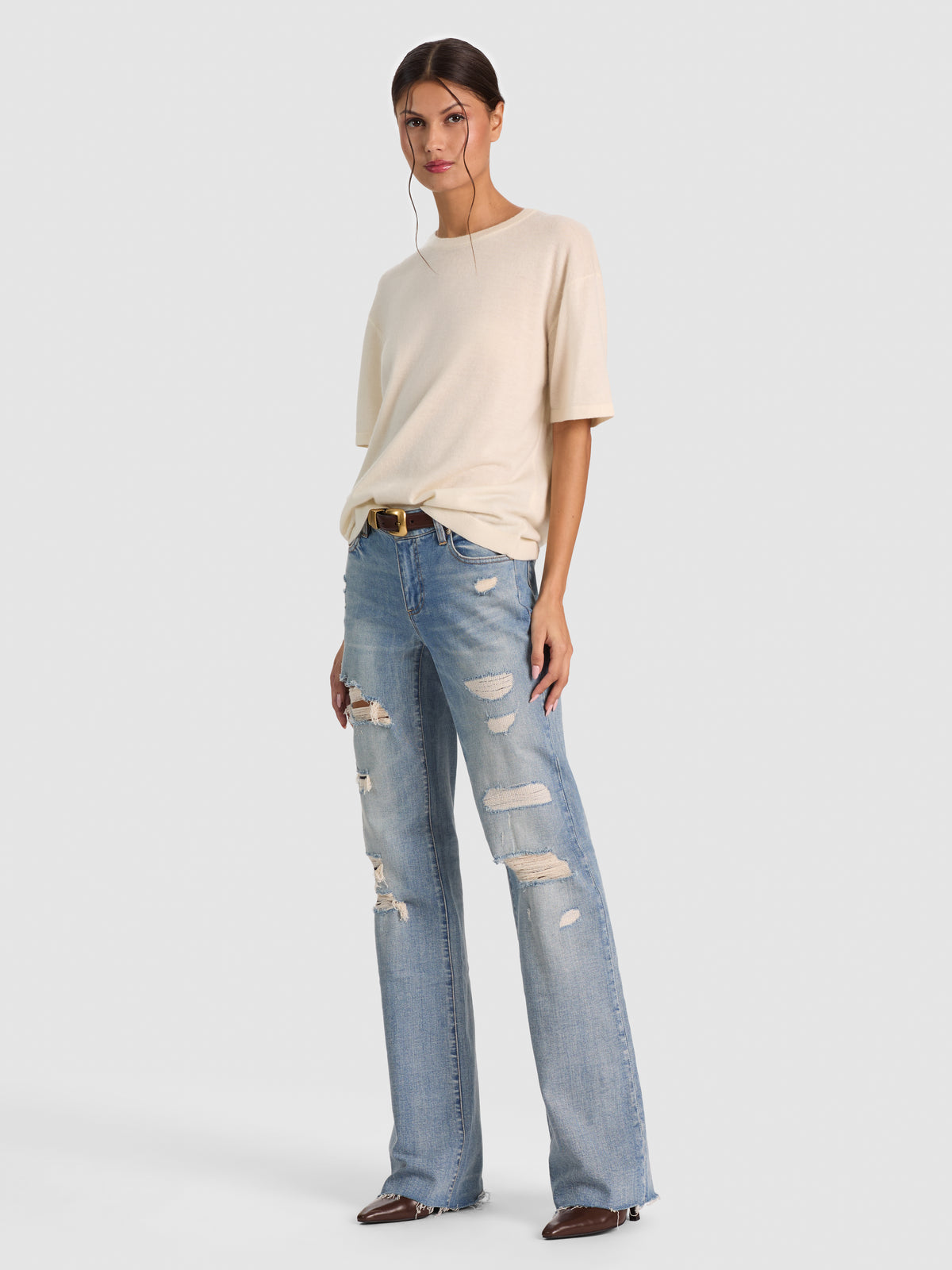 AUSTIN BOOTCUT JEAN-ALICE + OLIVIA
