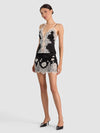 RUBI LACE TRIM LR MICRO SKIRT-ALICE + OLIVIA