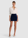 DONALD HR SIDE BTN SKIRT-ALICE + OLIVIA