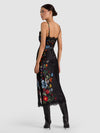 MAEVE MIDI SLIP SKIRT W LACE TRIM-ALICE + OLIVIA