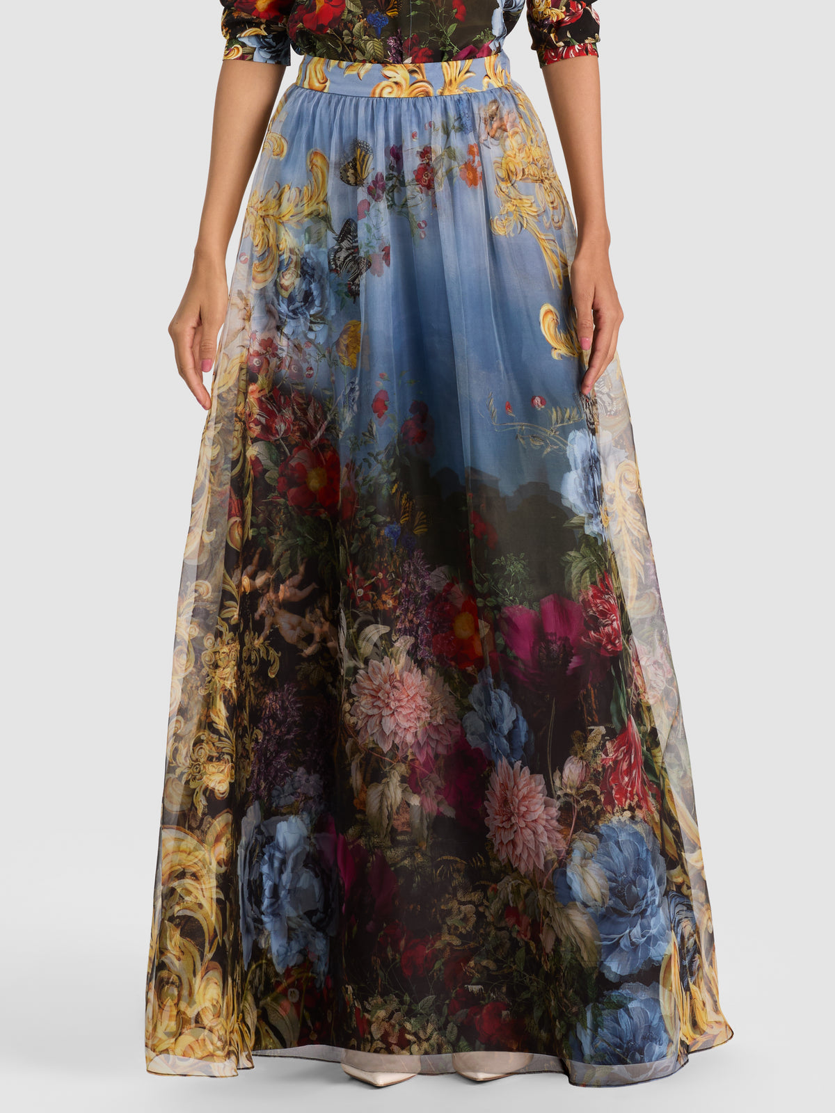 DIXIE BALLGOWN SKIRT - ALPINE DAWN