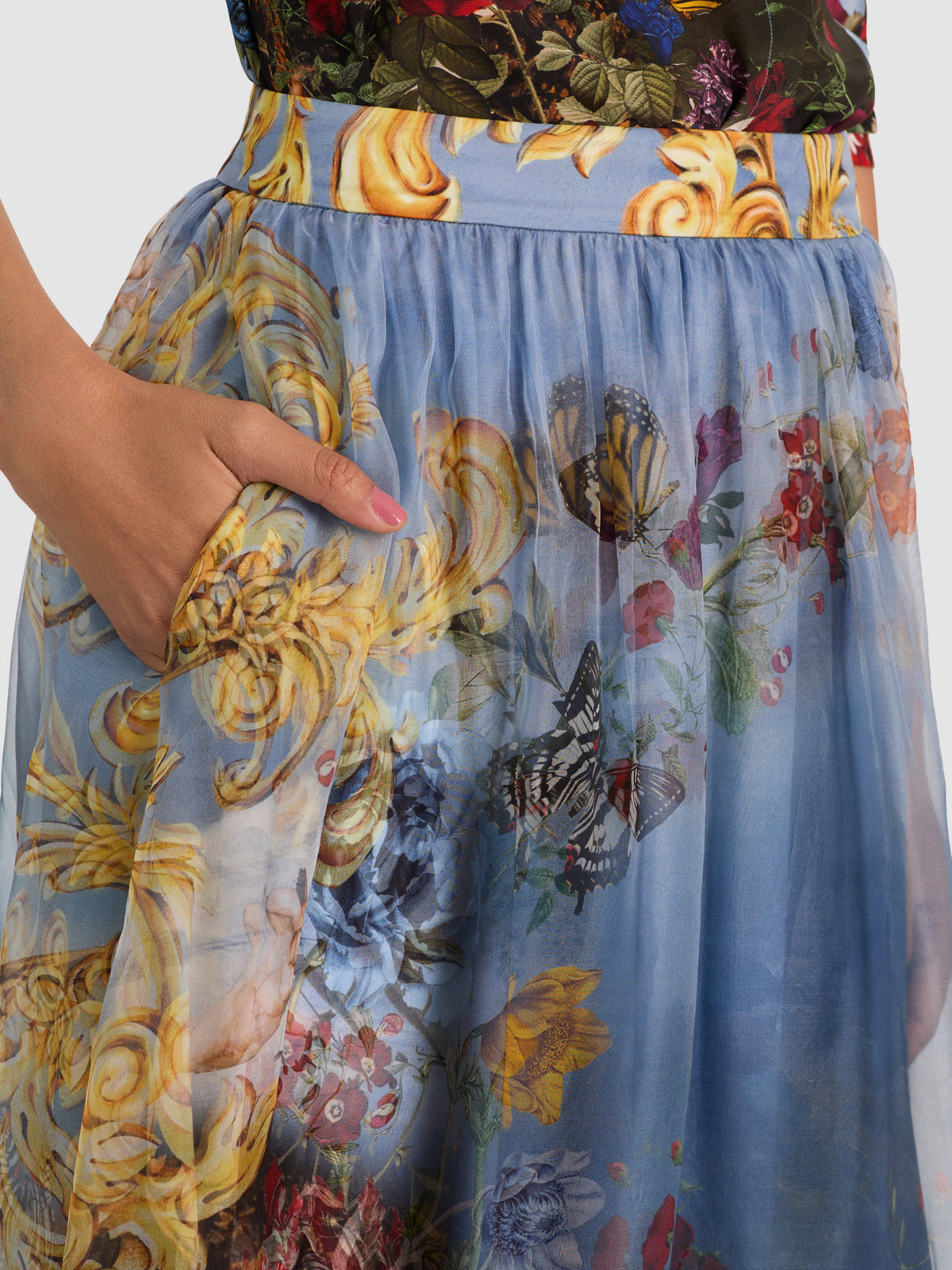 DIXIE BALLGOWN SKIRT-ALICE + OLIVIA