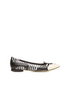 STACE FACE FLT NPP BLK WHT SNK-ALICE + OLIVIA