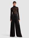 DELAINA LACE TURTLENECK TOP-ALICE + OLIVIA