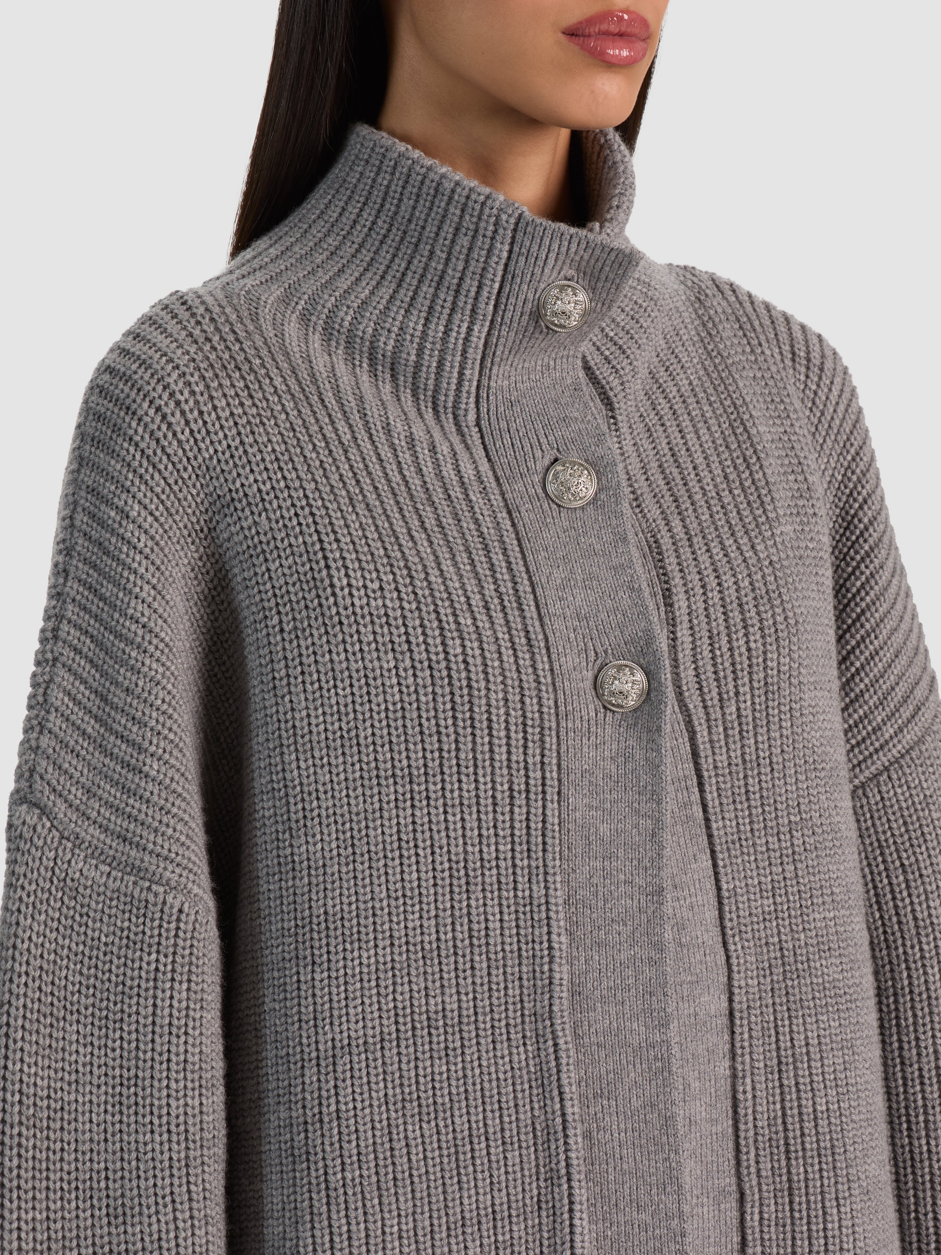 PEARSON WOOL DRAPE NECK SWEATER-ALICE + OLIVIA