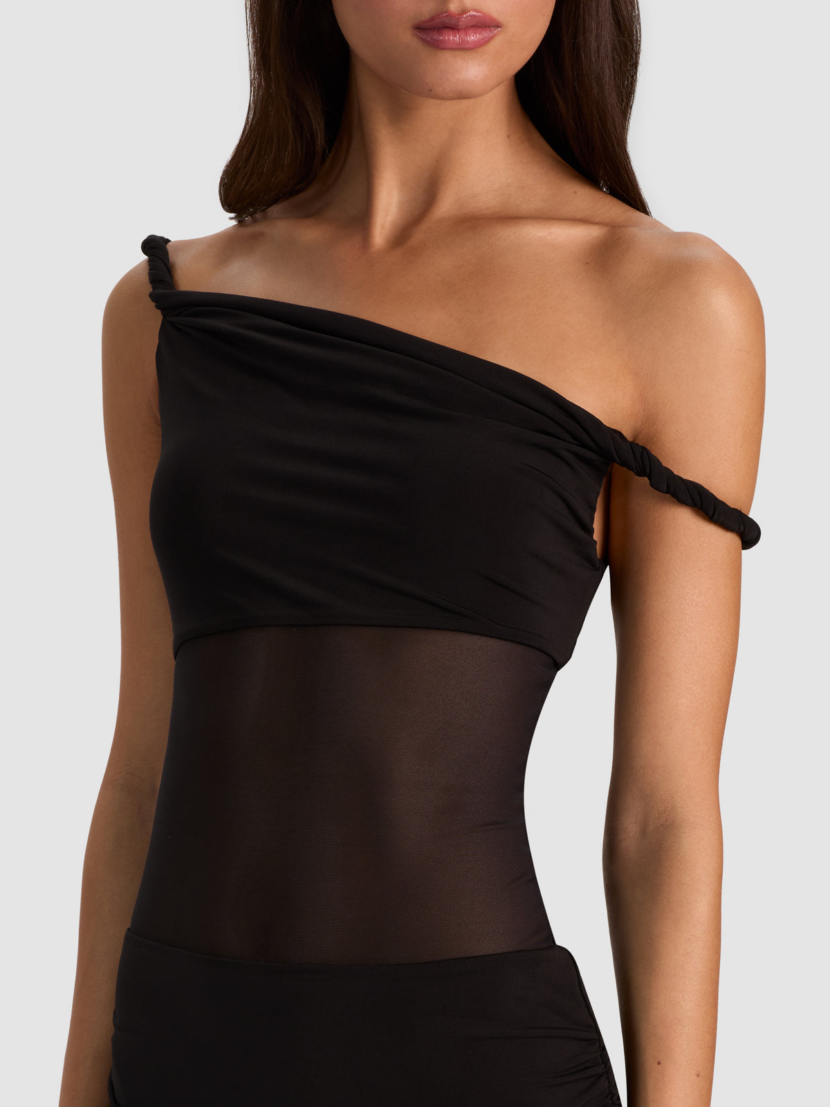 GAIA TWIST OFF SHOULDER MAXI DRESS-ALICE + OLIVIA