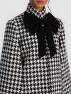 PHILIPPA BOW FT CROPPED CAPE-ALICE + OLIVIA