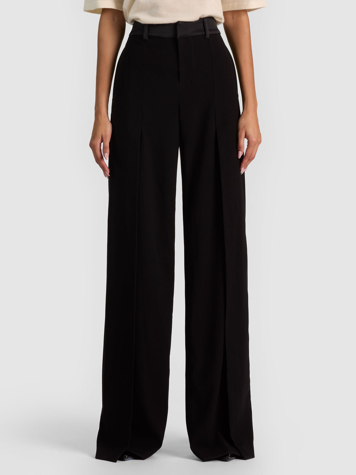 WADE OPEN PLEAT TROUSER-ALICE + OLIVIA