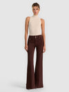 PERFECT WIDE LEG JEAN-DARK CHOCOLATE-ALICE + OLIVIA
