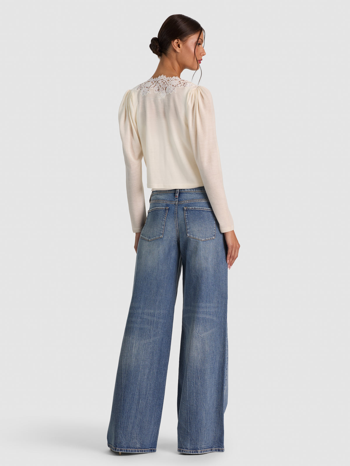 CONSTANCE LACE TRIM CARDIGAN-SOFT WHITE-ALICE + OLIVIA