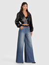 SYLVIA HIGH NECK WRAP JACKET-ALICE + OLIVIA