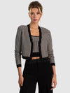 GRACE SHRUNKEN CARDIGAN-ALICE + OLIVIA