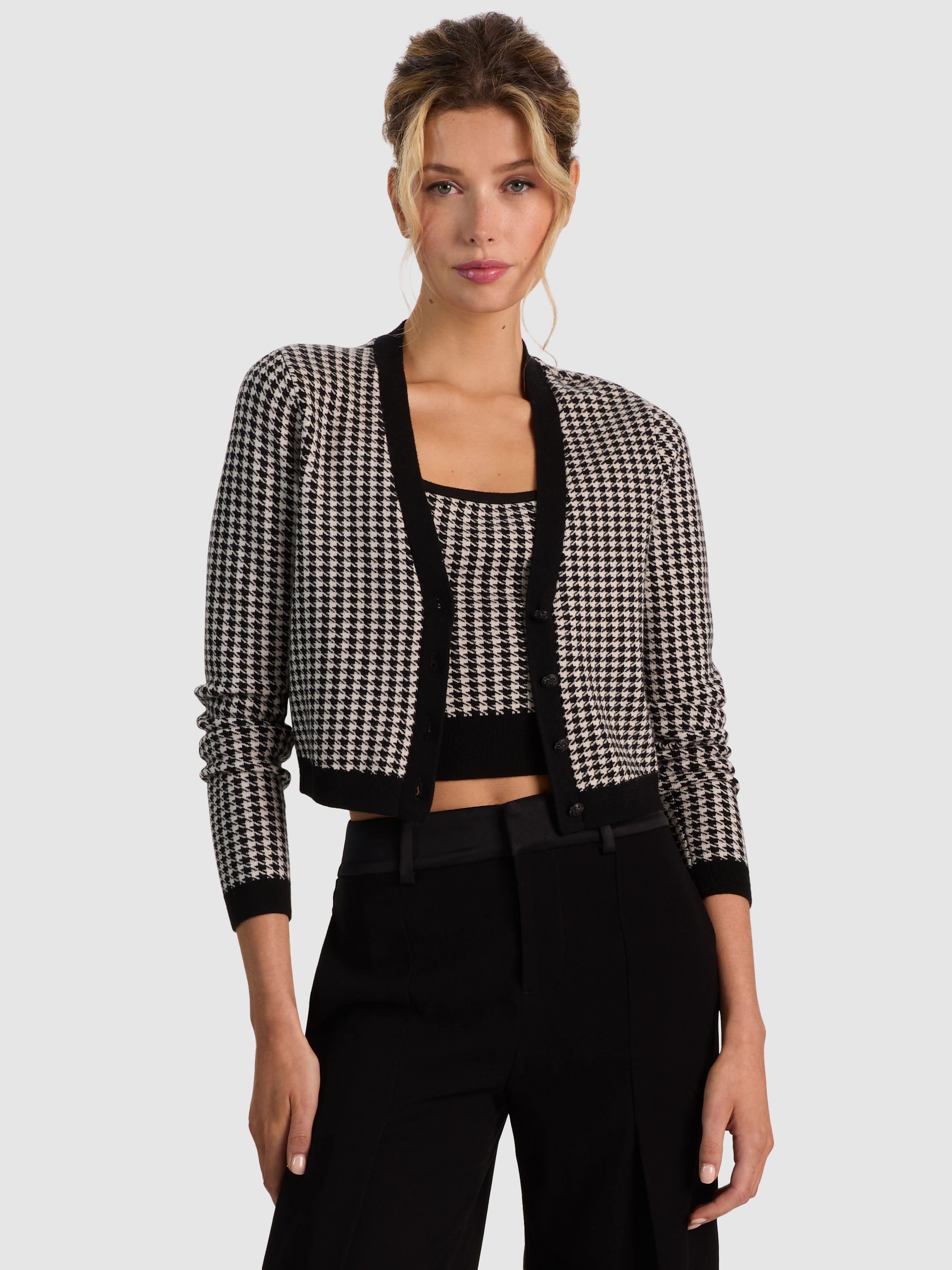 GRACE SHRUNKEN CARDIGAN-ALICE + OLIVIA