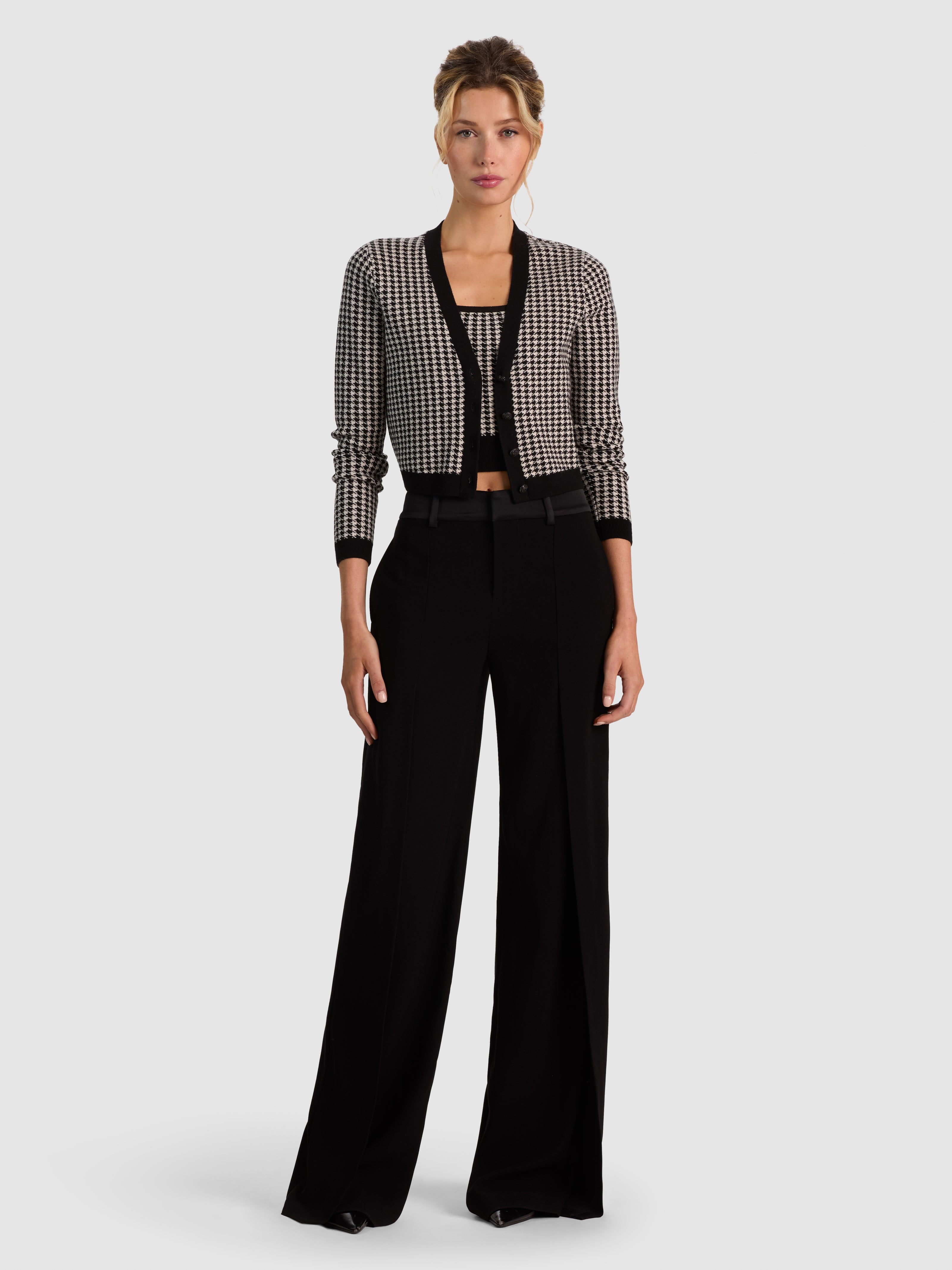 GRACE SHRUNKEN CARDIGAN-ALICE + OLIVIA