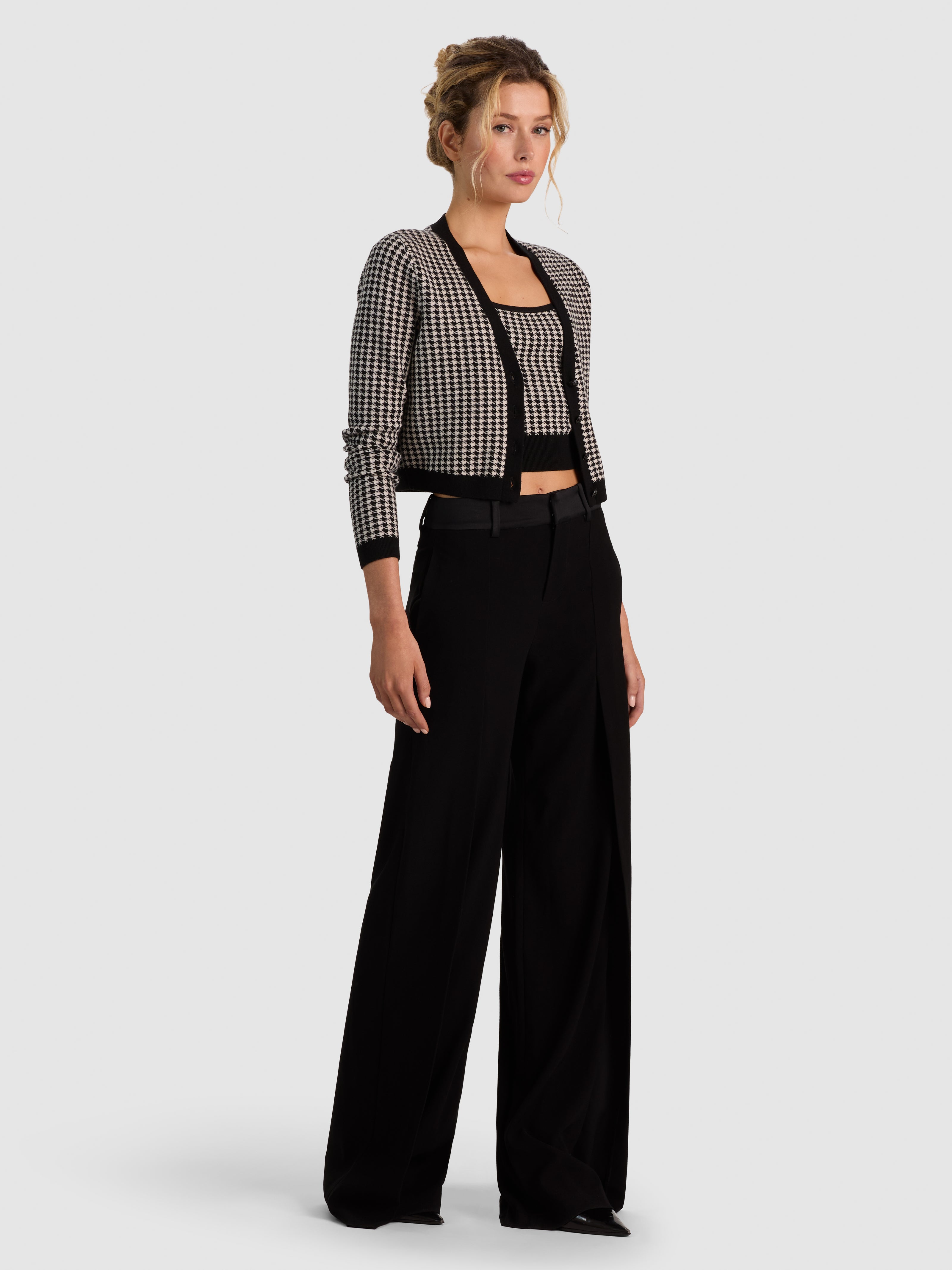 GRACE SHRUNKEN CARDIGAN-ALICE + OLIVIA