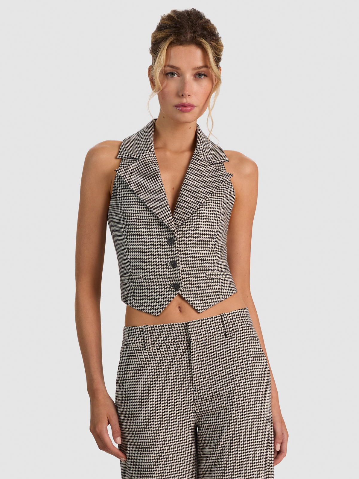 DONNA VEST - BLACK/MULTI