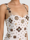 EMILIENNE EMBELLISED MINI DRESS-ALICE + OLIVIA