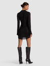 FREYA EMBELLISHED BUTTON DOWN DRESS-ALICE + OLIVIA