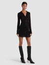 FREYA EMBELLISHED BUTTON DOWN DRESS-ALICE + OLIVIA