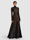 DELORA LACE MAXI DRESS WITH TRAIN-ALICE + OLIVIA