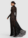 DELORA LACE MAXI DRESS WITH TRAIN-ALICE + OLIVIA