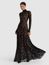 DELORA LACE MAXI DRESS WITH TRAIN-ALICE + OLIVIA
