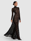 DELORA LACE MAXI DRESS WITH TRAIN-ALICE + OLIVIA