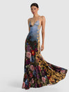 MILTA MERMAID SLIP DRESS-ALICE + OLIVIA