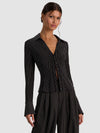 FREYA COMBO FITTED NIPPED WAIST BTN DWN TOP-ALICE + OLIVIA