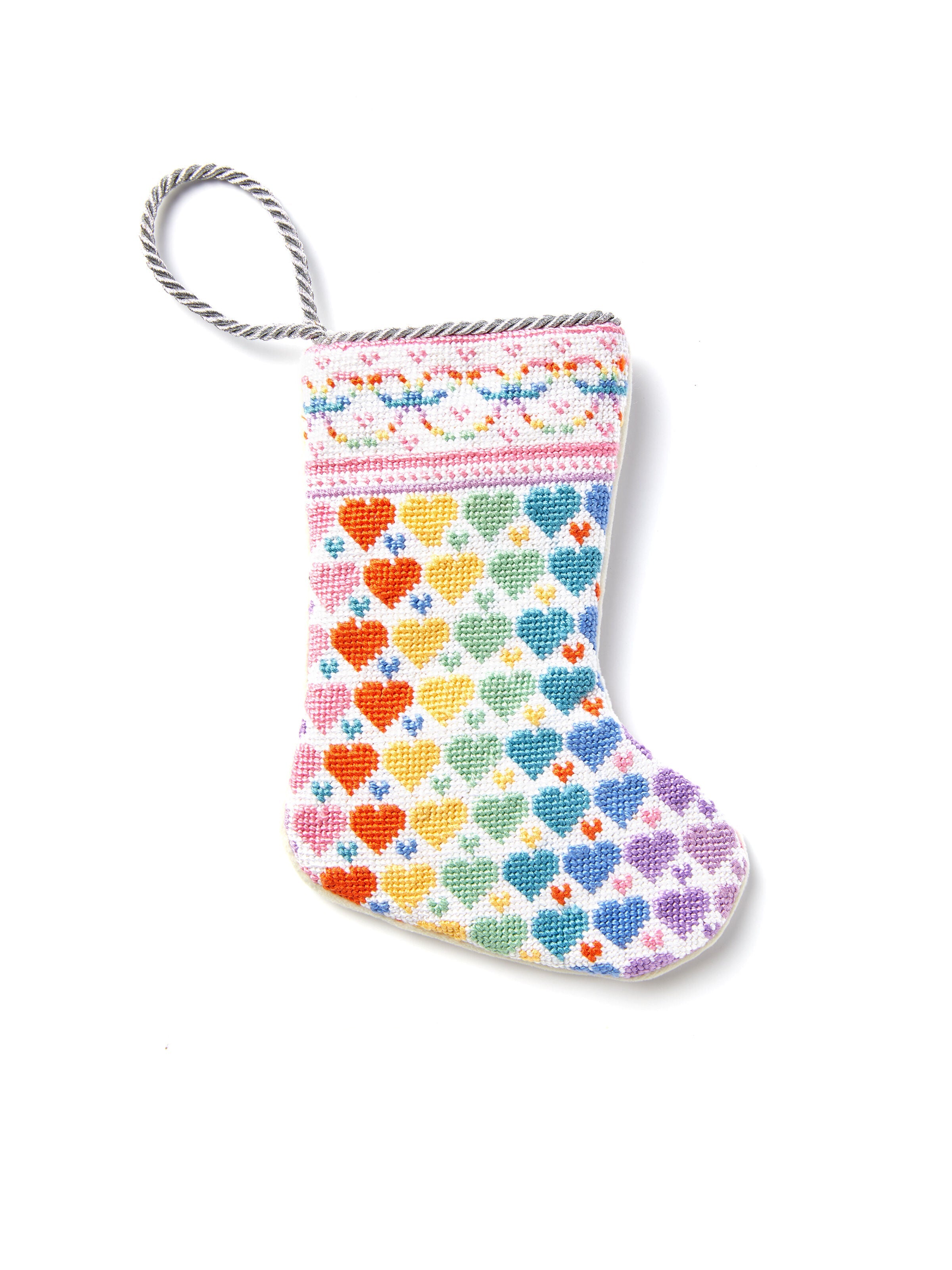 OVER THE RAINBOW BAUBLE STOCKING-ALICE + OLIVIA