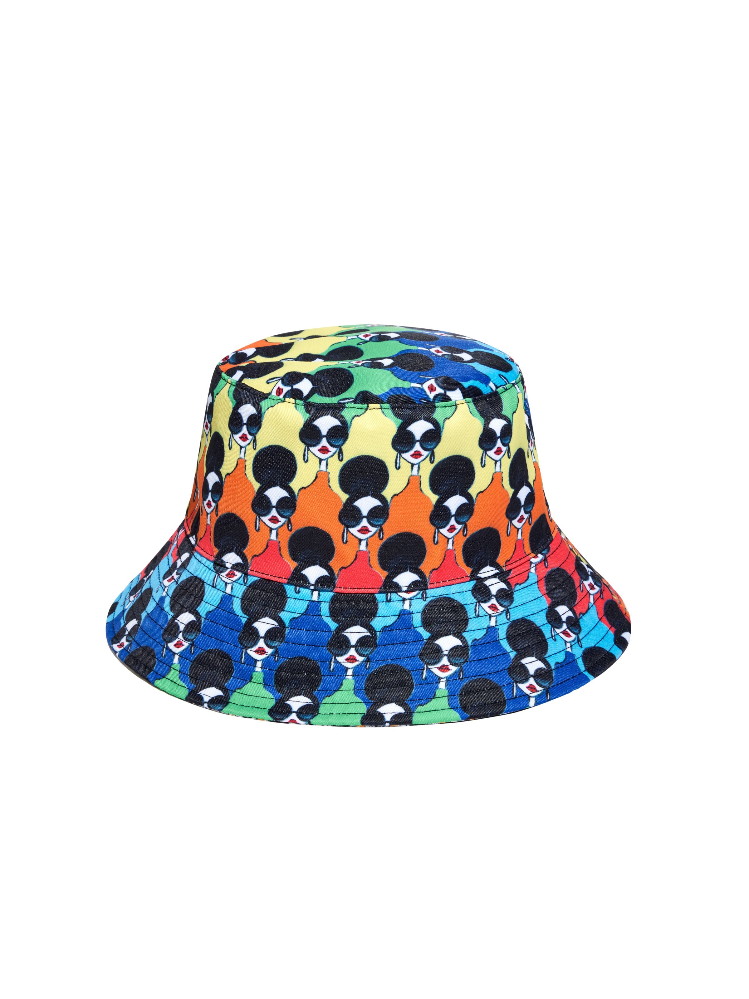 LIYA REVERSIBLE BUCKET HAT-ALICE + OLIVIA