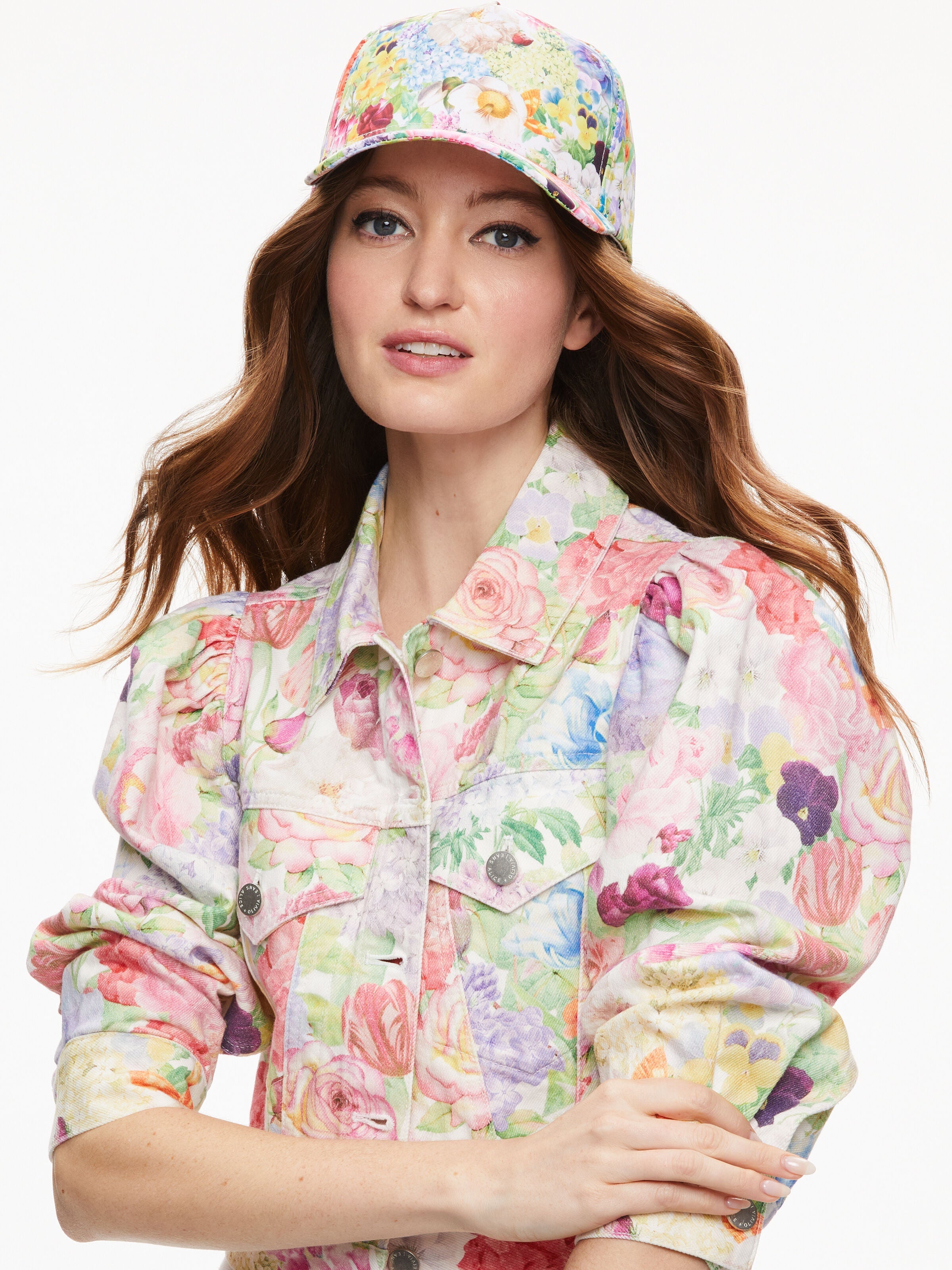 CHERISE TRUCKER HAT-ALICE + OLIVIA