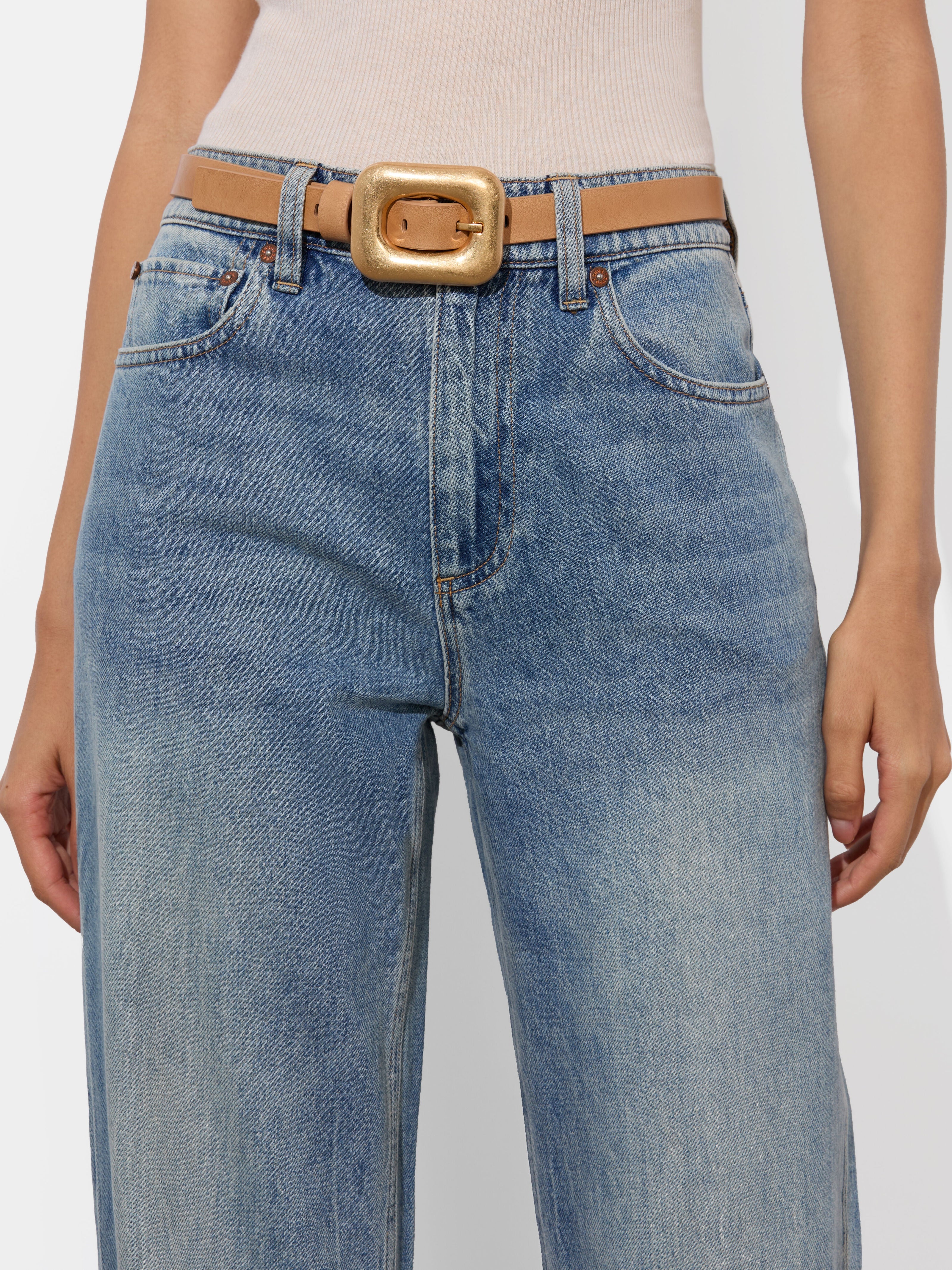 LETTY BUCKLE BELT-ALICE + OLIVIA